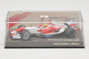 Toyota TF107 #11 R. Schumacher Panasonic Toyota Racing F1 2007 Minichamps 1:43 AM601286 Metall — bild 4 av 5