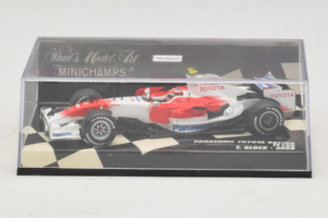 Toyota TF108 #11 T. Glock Panasonic Toyota Racing F1 2008 Minichamps 1:43 400080012 Metall — bild 5 av 5