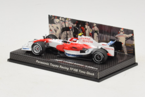 Toyota TF108 #17 T. Glock Panasonic Toyota Racing F1 2008 Minichamps 1:43 AM61152 Metall — bild 3 av 6