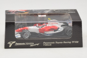 Toyota TF108 #17 T. Glock Panasonic Toyota Racing F1 2008 Minichamps 1:43 AM61152 Metall — bild 4 av 6