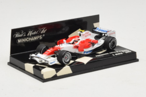 Toyota TF108 #11 T. Glock Panasonic Toyota Racing F1 2008 Minichamps 1:43 400080012 Metall — bild 2 av 5