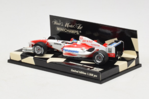 Toyota TF104 Panasonic #16 R. Zonta Panasonic Toyota Racing 2004 Minichamps 1:43 400040116 Metall — bild 3 av 5