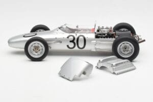 Porsche 804 #30 D. Gurney French Grand Prix 1962 AUTOart 1:18 86271 Metall — bild 3 av 6