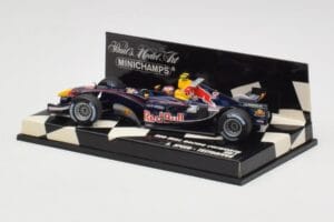 Red Bull RB1 Cosworth S. Speed Test Car 2005 Minichamps 1:43 400050137 Metall — bild 3 av 5