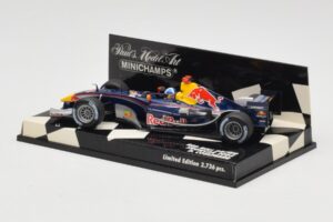 Red Bull Racing D. Coulthard Showcar 2005 Minichamps 1:43 400050084 Metall — bild 3 av 5