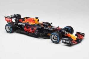 Red Bull Racing Honda RB16B #33 M. Verstappen Turkish GP 2nd Place 2021 Minichamps 1:18 110211633 Metall — bild 4 av 7
