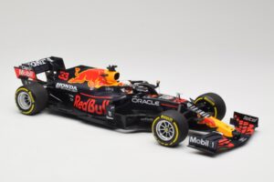 Red Bull Racing Honda RB16B #33 M. Verstappen Mexican GP Winner 2021 Minichamps 1:18 110211933 Resin — bild 4 av 6