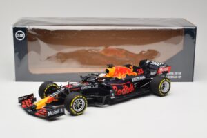 Red Bull Racing Honda RB16B #33 M. Verstappen Mexican GP Winner 2021 Minichamps 1:18 110211933 Resin — bild 6 av 6