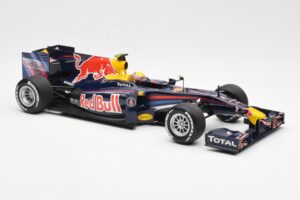 Red Bull RB6 #7 M. Webber Red Bull Racing Showcar 2010 Minichamps 1:18 150100076-R1 Metall — bild 4 av 6