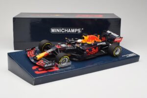 Red Bull Racing Honda RB16B #33 M. Verstappen Emilia Romagna GP 2021 Case Edition Minichamps 1:18 113210133 Resin — bild 7 av 7