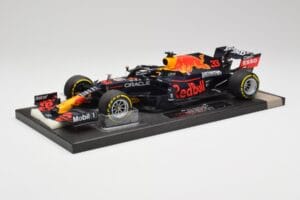 Red Bull RB16B #33 M. Verstappen France GP Winner 2021 Minichamps 1:18 113210833 Metall — bild 2 av 7