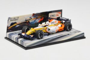 Renault R27 G. Fisichella / H. Kovalainen Showcar 2007 Minichamps 1:43 403070172 Metall — bild 2 av 5