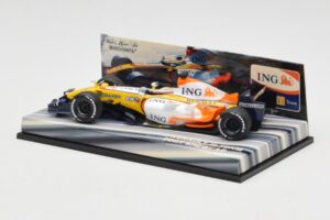 Renault R27 G. Fisichella / H. Kovalainen Showcar 2007 Minichamps 1:43 403070172 Metall — bild 3 av 5
