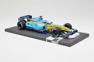 Renault F1 Team R25 #5 F. Alonso 3rd Place Brazil GP 2005 World Champion Minichamps 1:18 117051705 Metall — bild 4 av 7