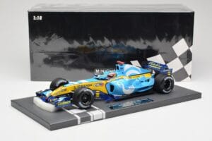 Renault F1 Team R25 #5 F. Alonso Winner French GP 2005 Minichamps 1:18 117051005 Metall — bild 7 av 7