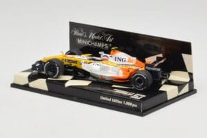 Renault R28 #6 Showcar 2008 Minichamps 1:43 400080076 Metall — bild 3 av 5
