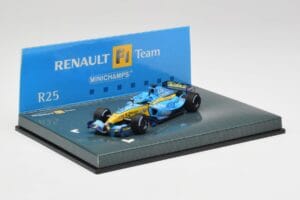 Renault R25 #1 F. Alonso F1 World Champion 2005 Minichamps 1:43 403050105 Metall — bild 2 av 4