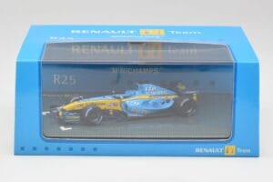 Renault R25 #1 F. Alonso F1 World Champion 2005 Minichamps 1:43 403050105 Metall — bild 4 av 4