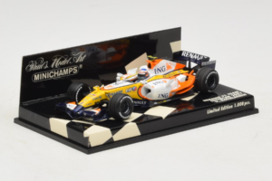 Renault R27 #4 H. Kovalainen Renault F1 Team Showcar 2007 Minichamps 1:43 400070074 Metall — bild 2 av 5