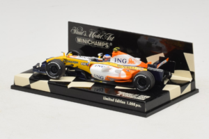 Renault R27 #4 H. Kovalainen Renault F1 Team Showcar 2007 Minichamps 1:43 400070074 Metall — bild 3 av 5