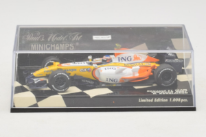 Renault R27 #4 H. Kovalainen Renault F1 Team Showcar 2007 Minichamps 1:43 400070074 Metall — bild 4 av 5