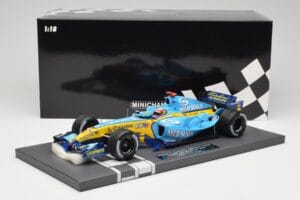 Renault R25 #5 F. Alonso San Marino GP Winner 2005 Minichamps 1:18 117050405 Resin — bild 7 av 7