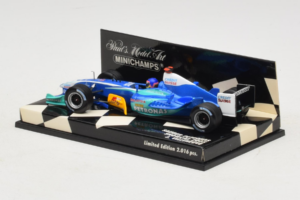 Sauber C24 Petronas #11 J. Villeneuve Sauber Petronas F1 Team Showcar 2005 Minichamps 1:43 400050081 Metall — bild 3 av 5