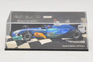 Sauber C24 Petronas #11 J. Villeneuve Sauber Petronas F1 Team Showcar 2005 Minichamps 1:43 400050081 Metall — bild 4 av 5