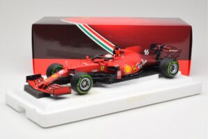 Scuderia Ferrari SF21 #16 C. Leclerc Emilia Romagna GP 2021 BBR 1:18 BBR211816 Metall — bild 7 av 7