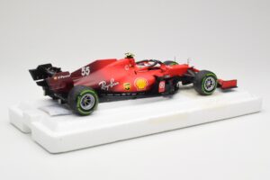 Scuderia Ferrari SF21 #55 C. Sainz Emilia Romagna GP 2021 BBR 1:18 BBR211855 Metall — bild 2 av 7