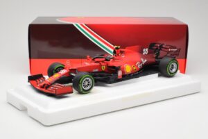 Scuderia Ferrari SF21 #55 C. Sainz Emilia Romagna GP 2021 BBR 1:18 BBR211855 Metall — bild 7 av 7