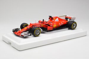 Scuderia Ferrari SF70H #5 S. Vettel Winner Australian GP 2017 End of Race BBR 1:18 BBR181705-E Metall