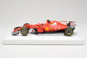 Scuderia Ferrari SF70H #7 K. Raikkonen Australian GP 2017 End of Race BBR 1:18 BBR181707-E Metall — bild 3 av 7
