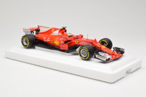 Scuderia Ferrari SF70H #7 K. Raikkonen Australian GP 2017 End of Race BBR 1:18 BBR181707-E Metall — bild 4 av 7