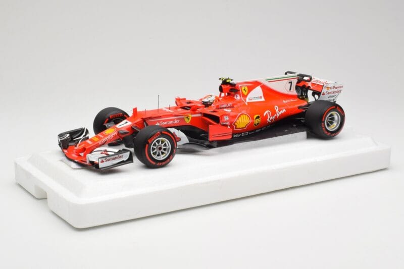 Scuderia Ferrari SF70H #7 K. Raikkonen Monaco GP 2017 BBR 1:18 BBR181717 Metall