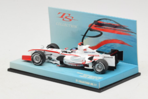 Super Aguri SA05 Honda #22 T. Sato 1st GP Bahrain 2006 Minichamps 1:43 518064322 Metall — bild 3 av 5
