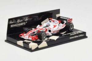 Super Aguri Honda SA06 #22 T. Sato Japanese GP 2006 Minichamps 1:43 400060122 Metall — bild 2 av 5