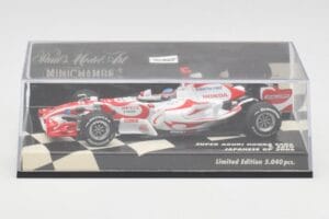 Super Aguri Honda SA06 #22 T. Sato Japanese GP 2006 Minichamps 1:43 400060122 Metall — bild 5 av 5