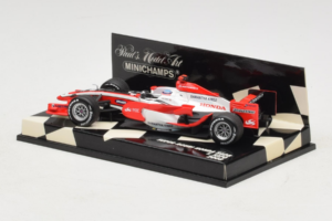 Super Aguri SA08 Honda #18 T. Sato F1 2008 Minichamps 1:43 400080018 Metall — bild 3 av 5