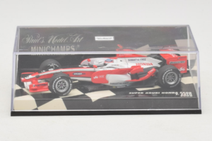 Super Aguri SA08 Honda #18 T. Sato F1 2008 Minichamps 1:43 400080018 Metall — bild 4 av 5