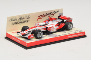 Super Aguri SA07 T. Sato F1 Showcar 2007 Minichamps 1:43 403080092 Metall — bild 2 av 5