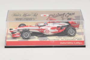 Super Aguri SA07 T. Sato F1 Showcar 2007 Minichamps 1:43 403080092 Metall — bild 5 av 5