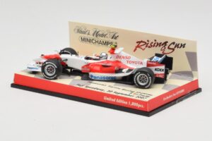 Toyota TF107 #12 J. Trulli Showcar 2007 Minichamps 1:43 403070082 Metall — bild 3 av 5