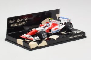 Toyota TF104 Panasonic Racing #0 R. Zonta 3rd Driver 2004 Minichamps 1:43 400040038 Metall — bild 2 av 5