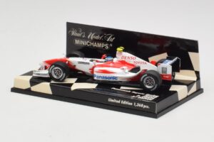 Toyota TF104 Panasonic Racing #0 R. Zonta 3rd Driver 2004 Minichamps 1:43 400040038 Metall — bild 3 av 5