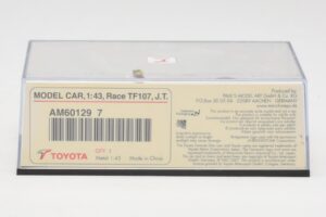 Toyota TF108 Showcar J. Trulli 2008 Minichamps 1:43 AM601297 Metall — bild 4 av 5