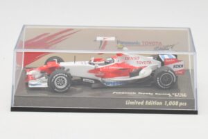 Toyota TF108 Showcar J. Trulli 2008 Minichamps 1:43 AM601297 Metall — bild 5 av 5