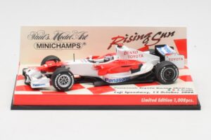 Toyota TF107 #12 J. Trulli F1 2007 Minichamps 1:43 403080081 Metall
