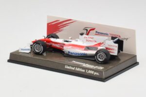 Toyota TF109 Panasonic Toyota Racing #9 J. Trulli F1 2009 Minichamps 1:43 AM621323 Metall — bild 3 av 5