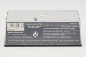 Williams FW26 BMW #4 R. Schumacher Williams BMW F1 Team 2004 Minichamps 1:43 400040004 Metall — bild 5 av 5